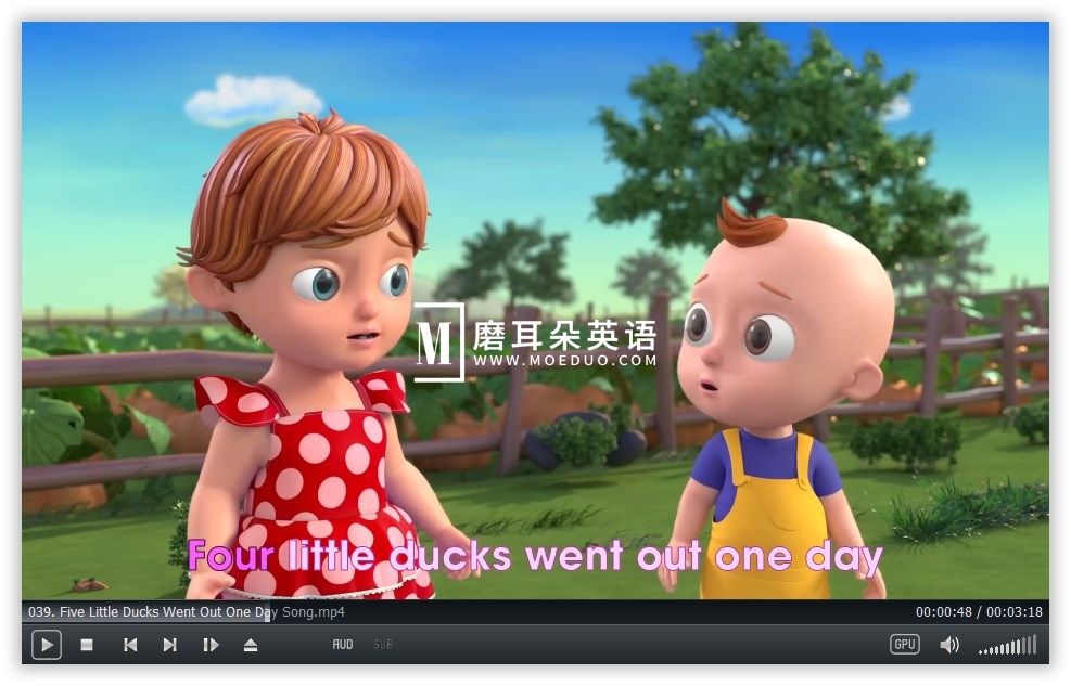 Youtube英文启蒙儿歌动画《Beep Beep》全120集，1080P高清视频带英文字幕，带配套音频MP3，百度网盘下载！-E淘跨境