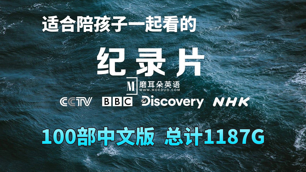 100部中文版《纪录片》共1187G，打开格局开拓眼界涨知识，百度网盘下载！-E淘跨境
