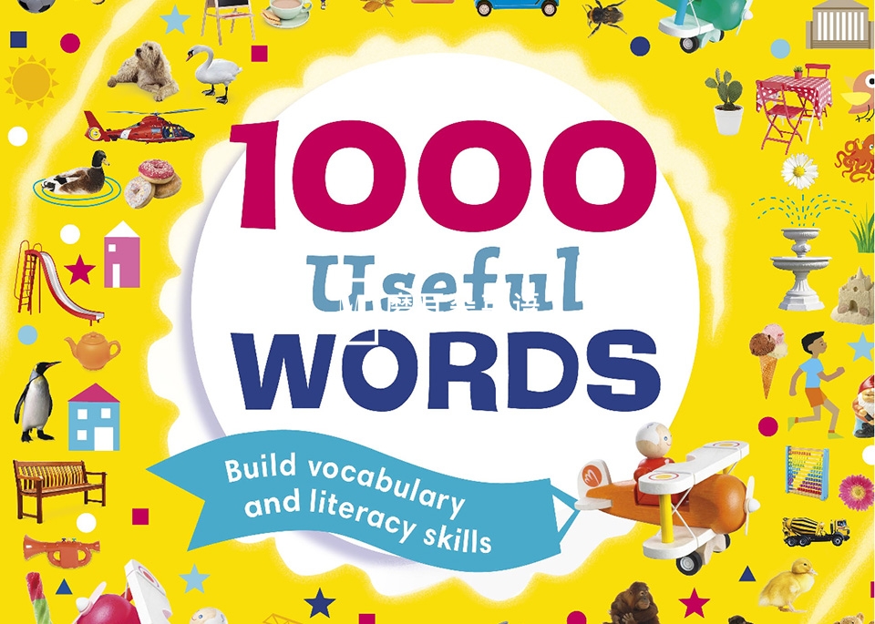 DK《1000 Useful Words》语言单词儿童图解词典高清电子书+音频+视频，百度网盘下载！-E淘跨境